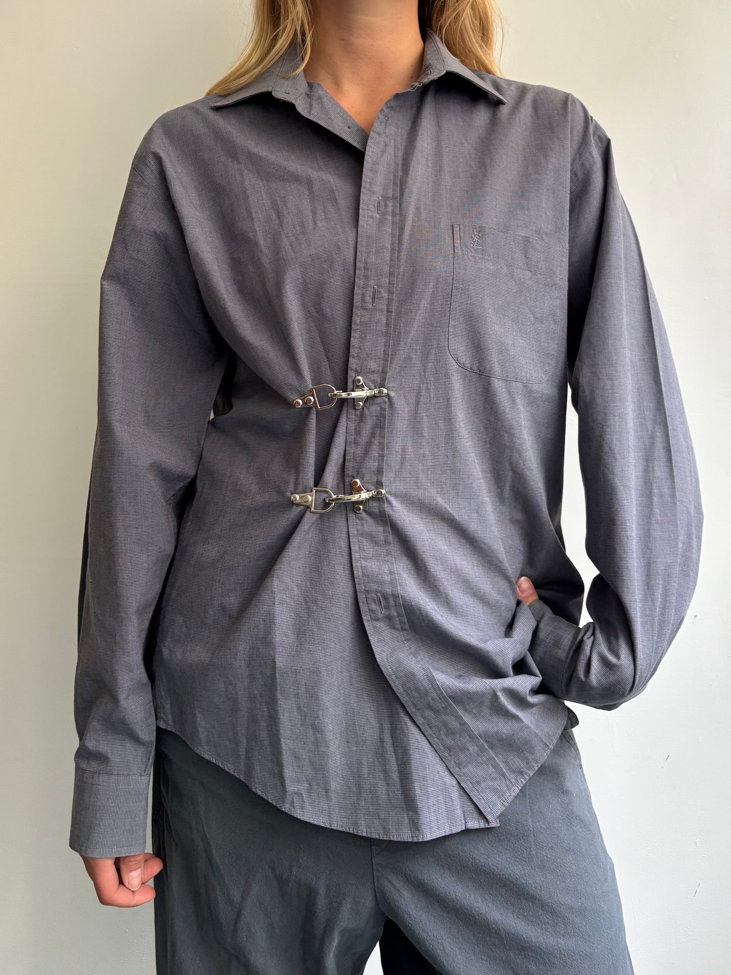 YSL Fireman Clasp Shirt