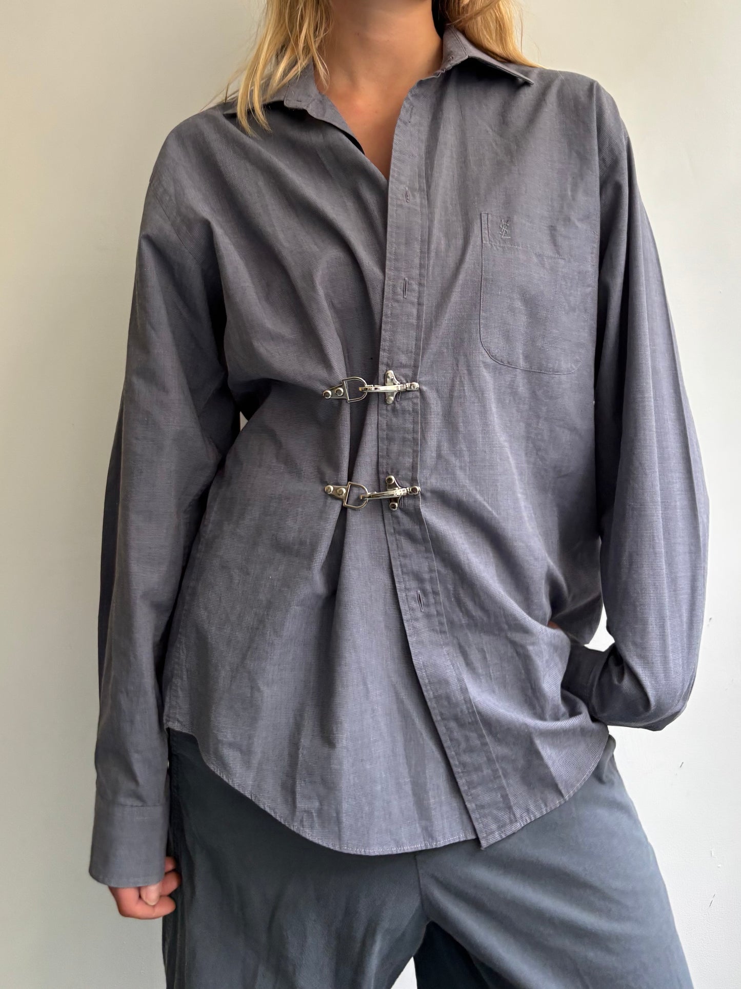 YSL Fireman Clasp Shirt