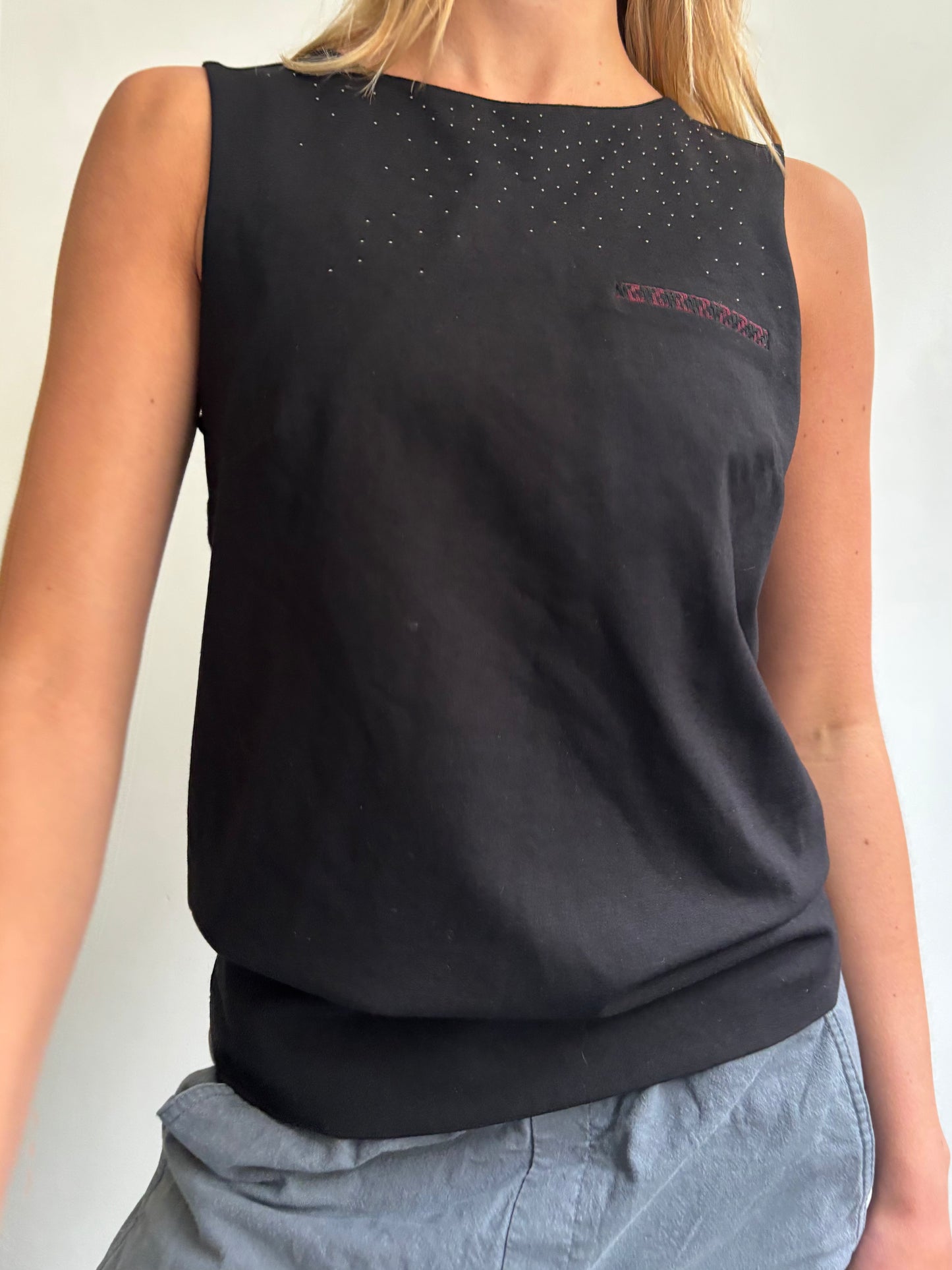 Cop Copine Black Tank