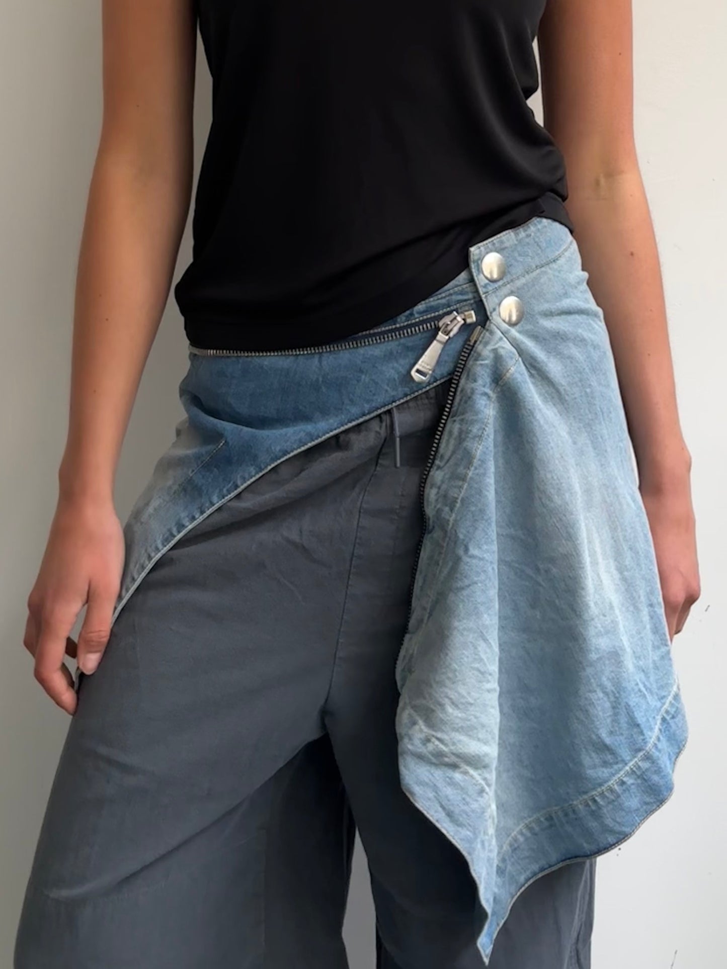 Cop Copine Denim Skirt