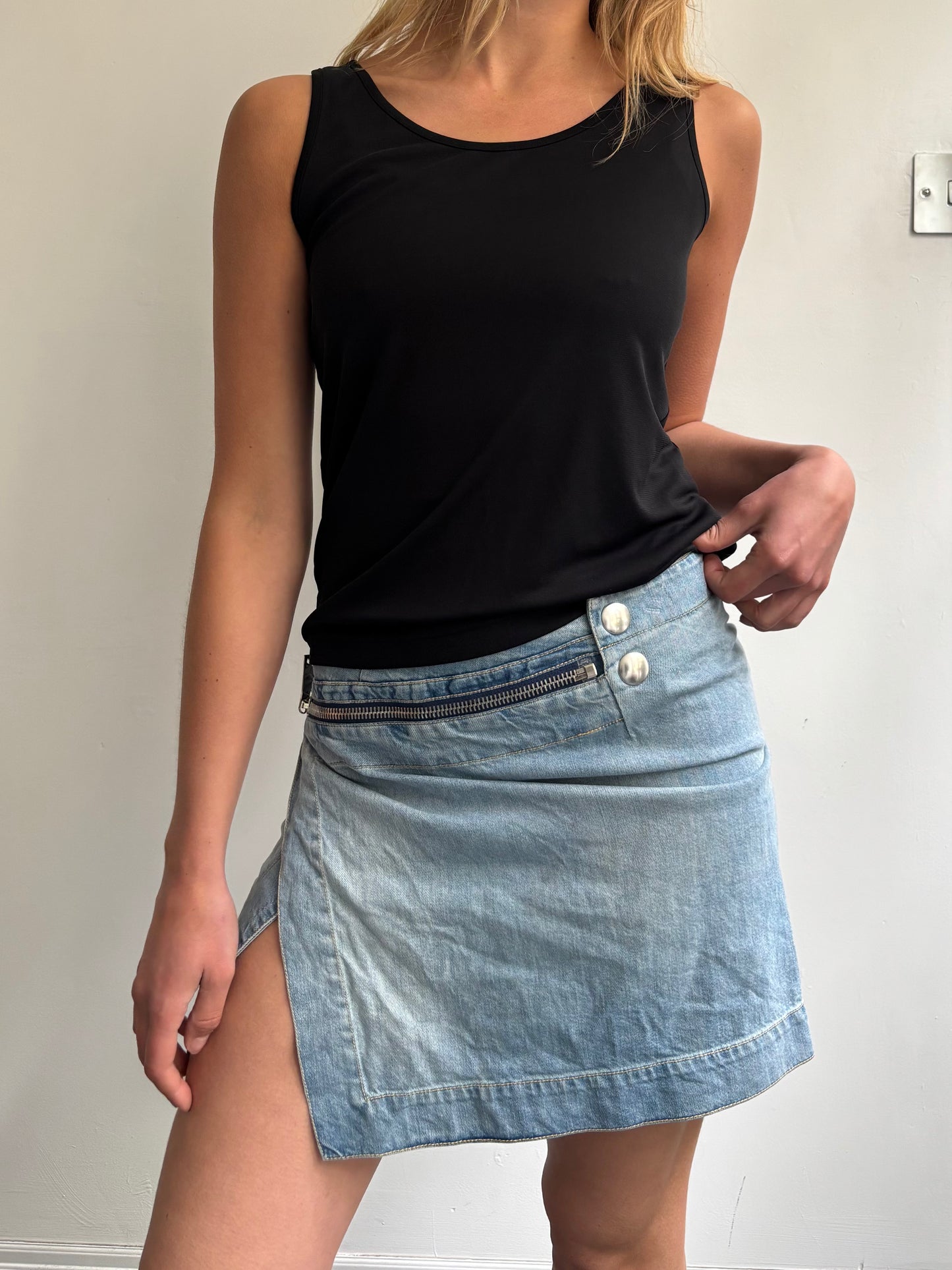 Cop Copine Denim Skirt
