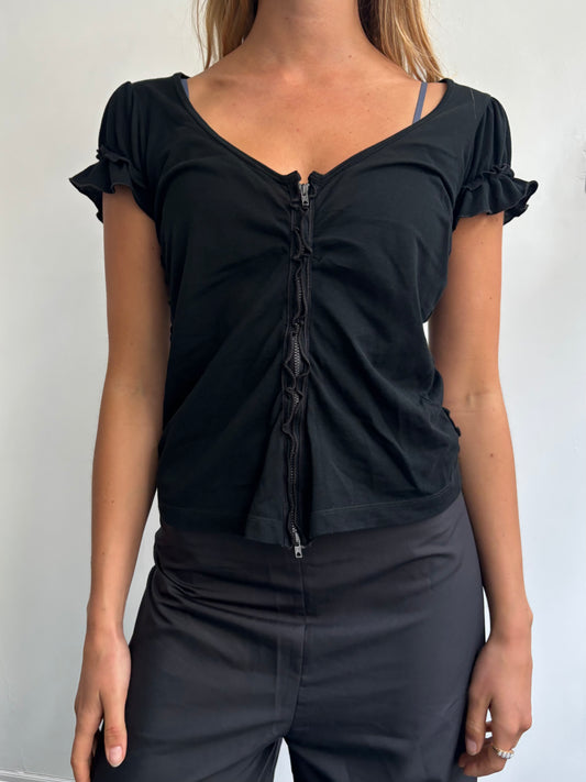 Cop Copine Double Zip Tee