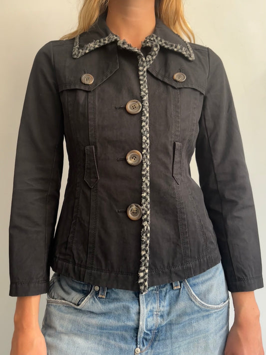Black Burberry Jacket