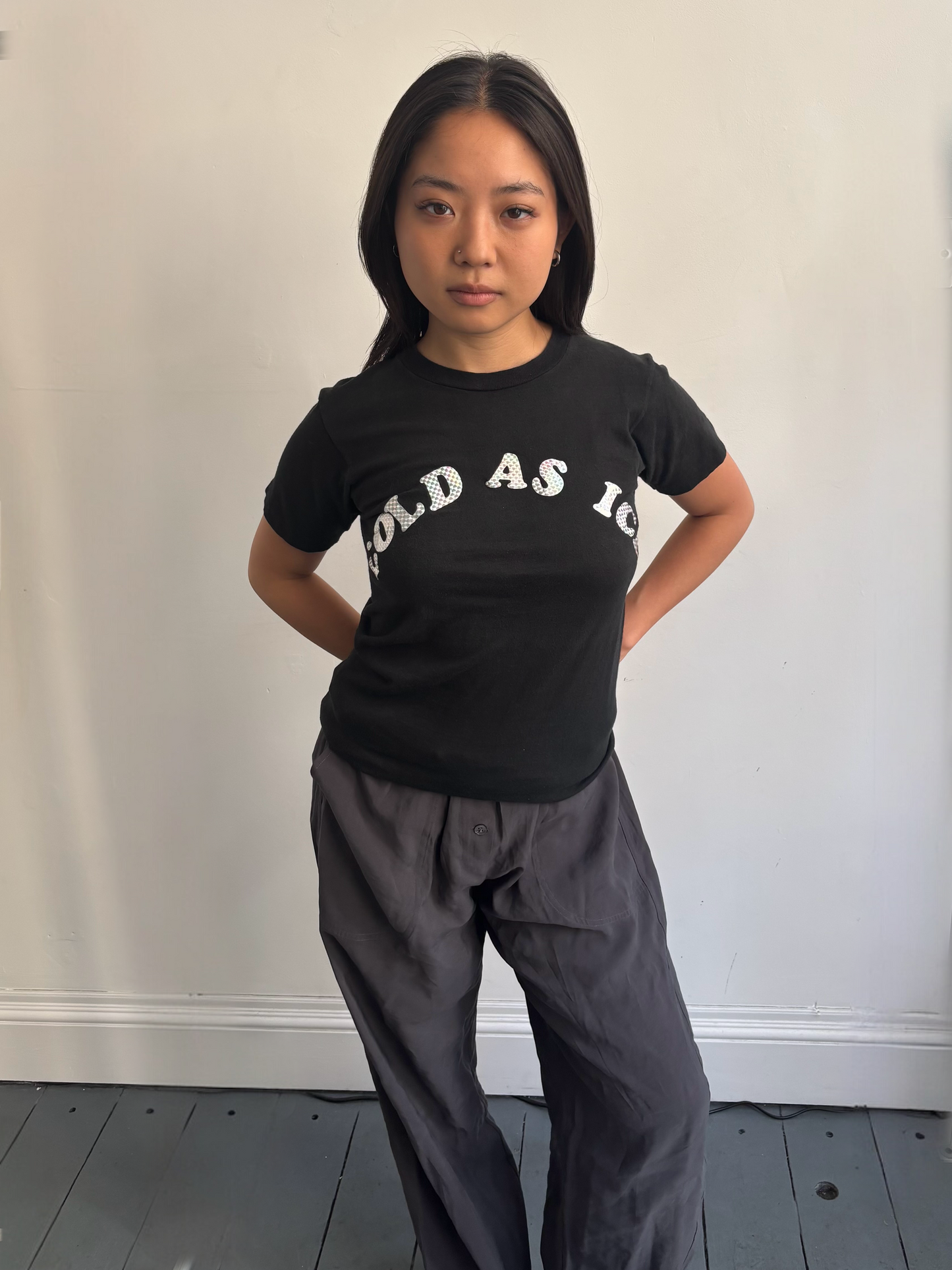 Black Graphic Tee