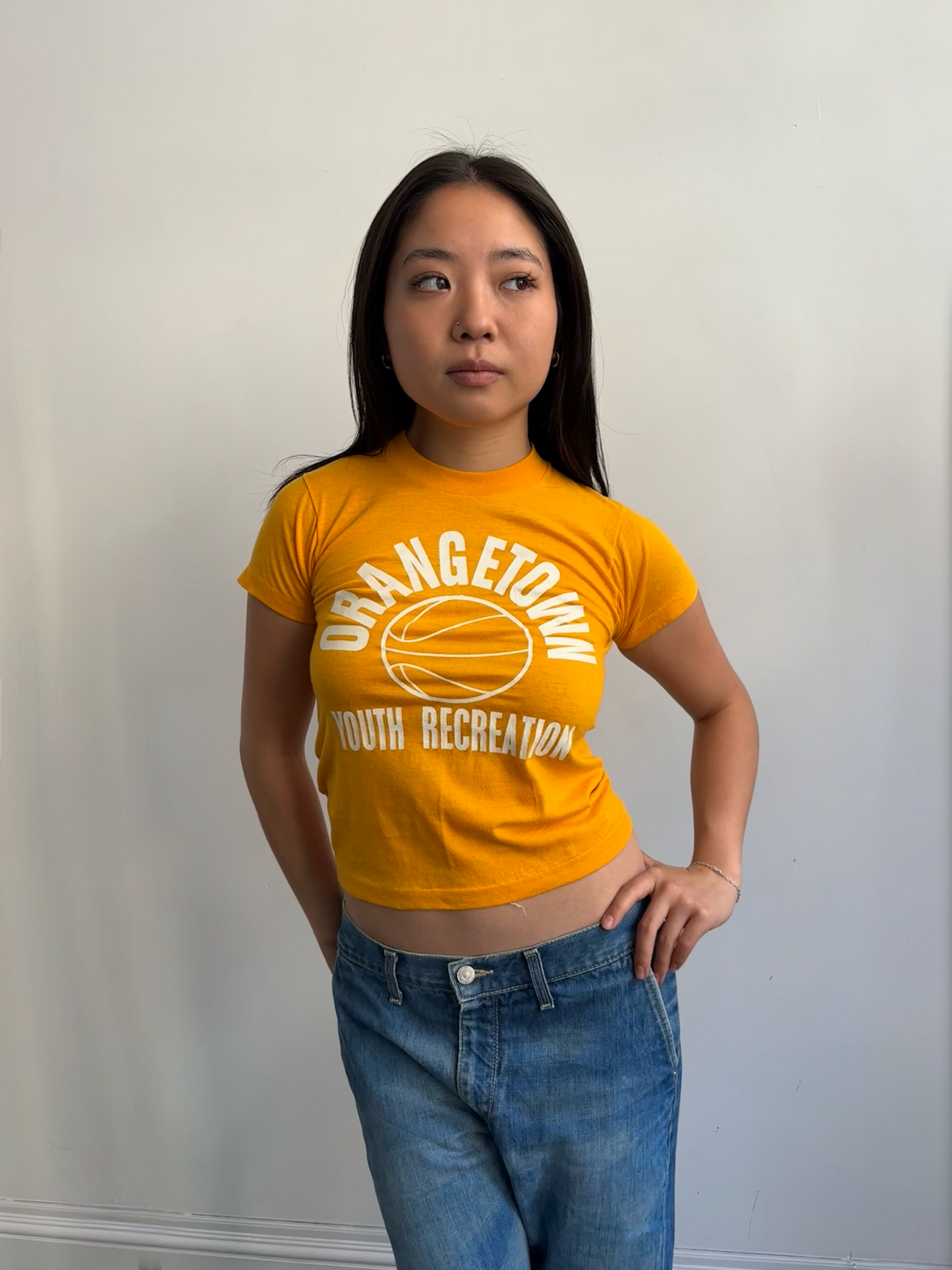 Bright Orange Athletic Tee
