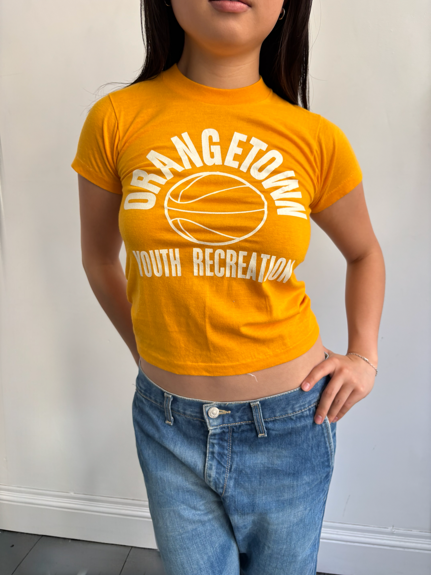 Bright Orange Athletic Tee