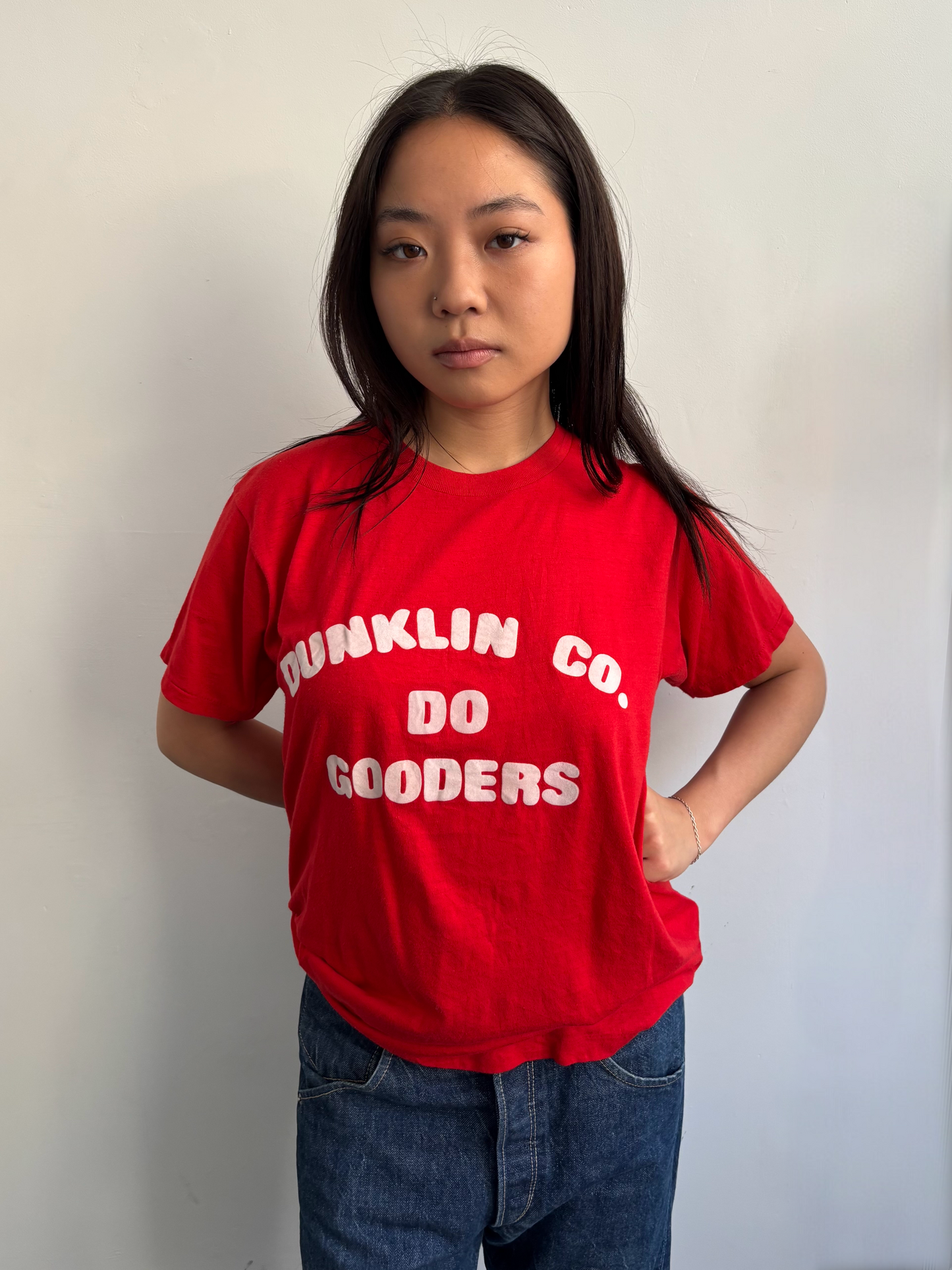 Bright Red Graphic Tee