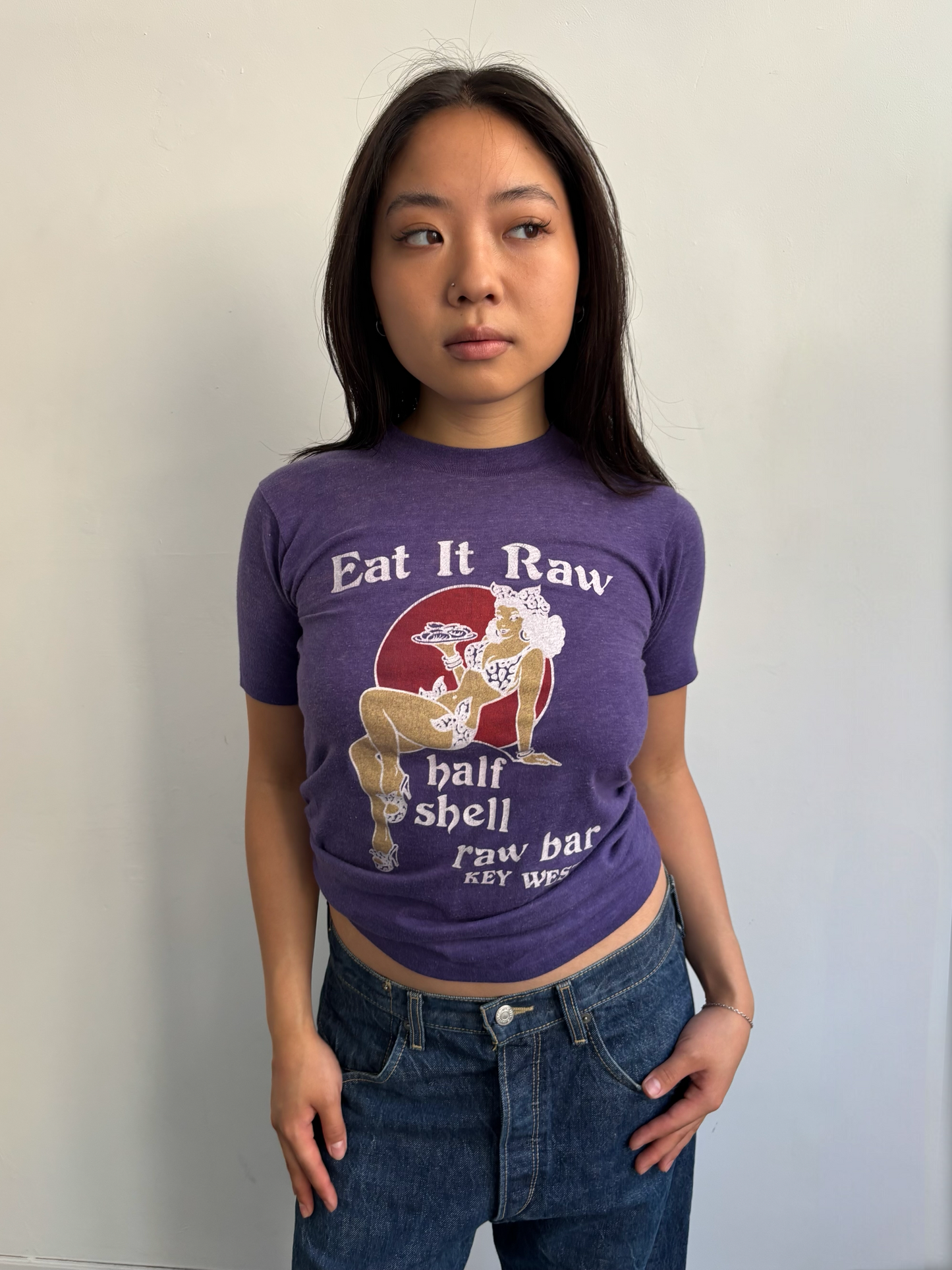 Purple Vintage Graphic Tee
