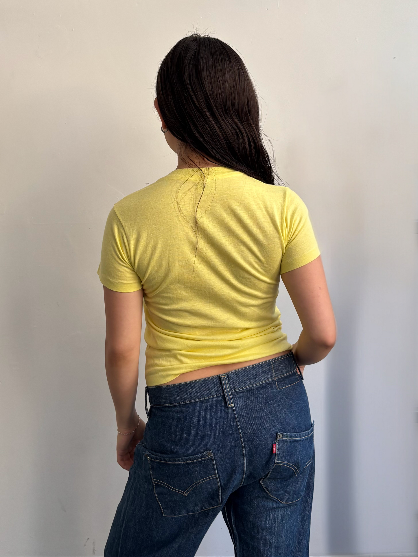 Pale Yellow Tee