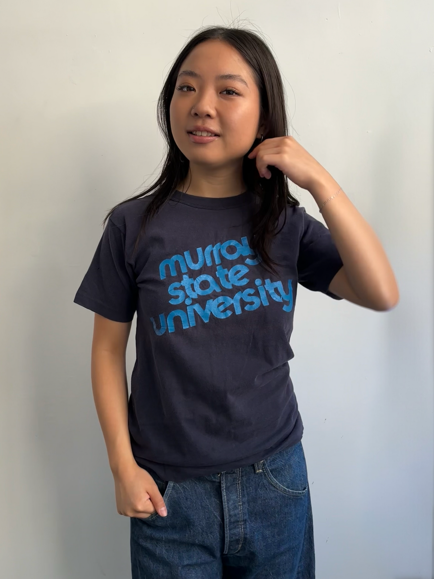 Navy Graphic Tee