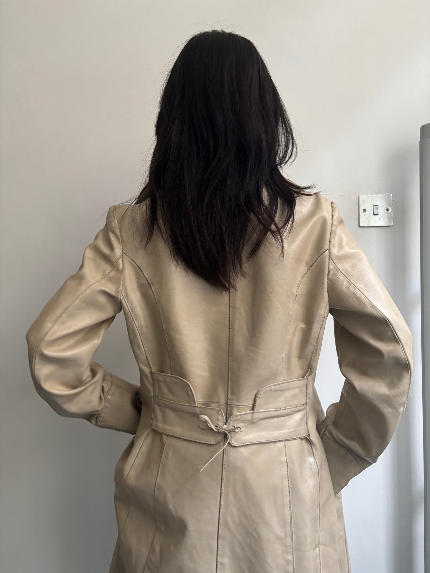 Leather Trench Coat