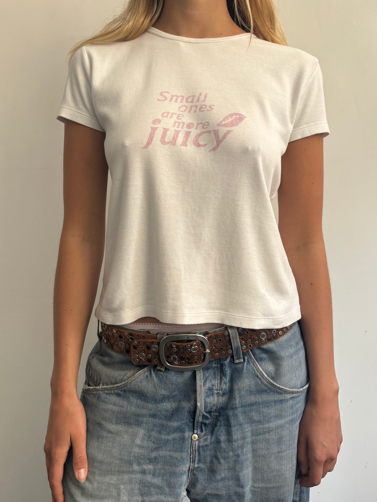 White French Connection Baby Tee