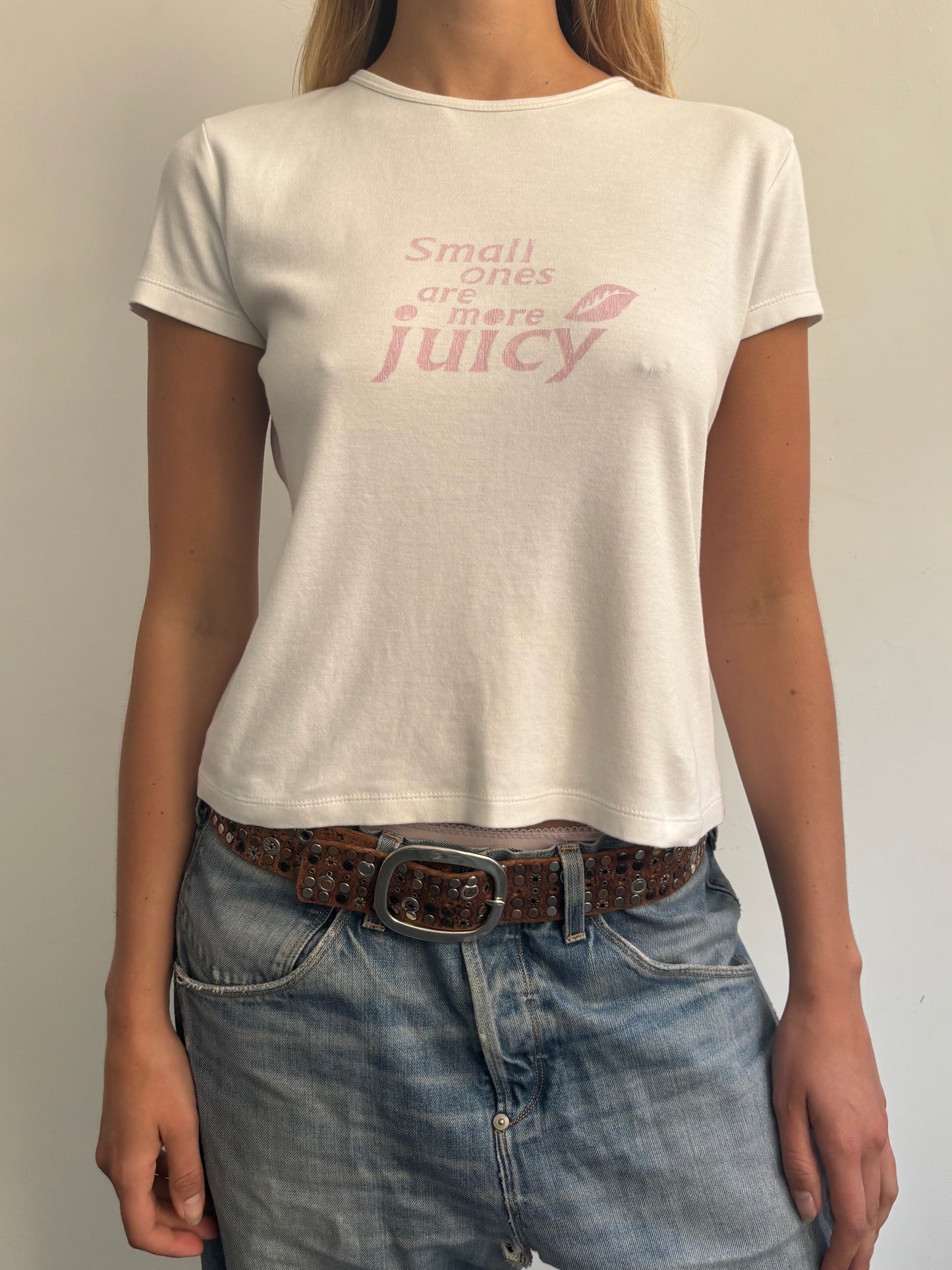 White French Connection Baby Tee