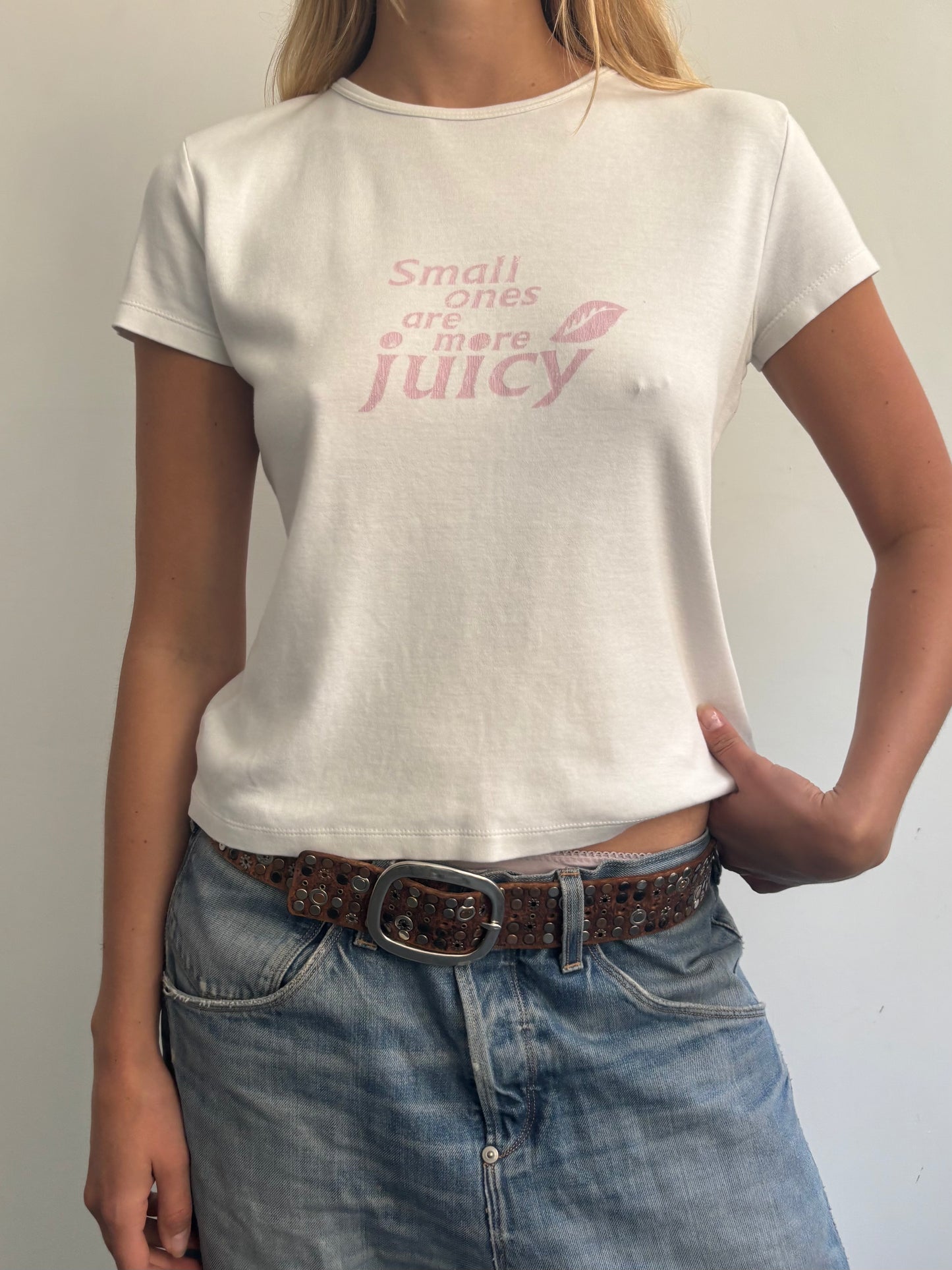 White French Connection Baby Tee