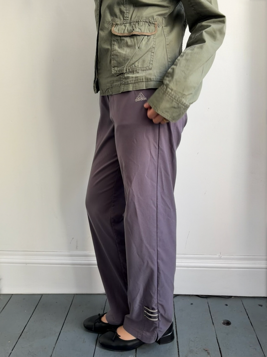 Purple Adidas Pants