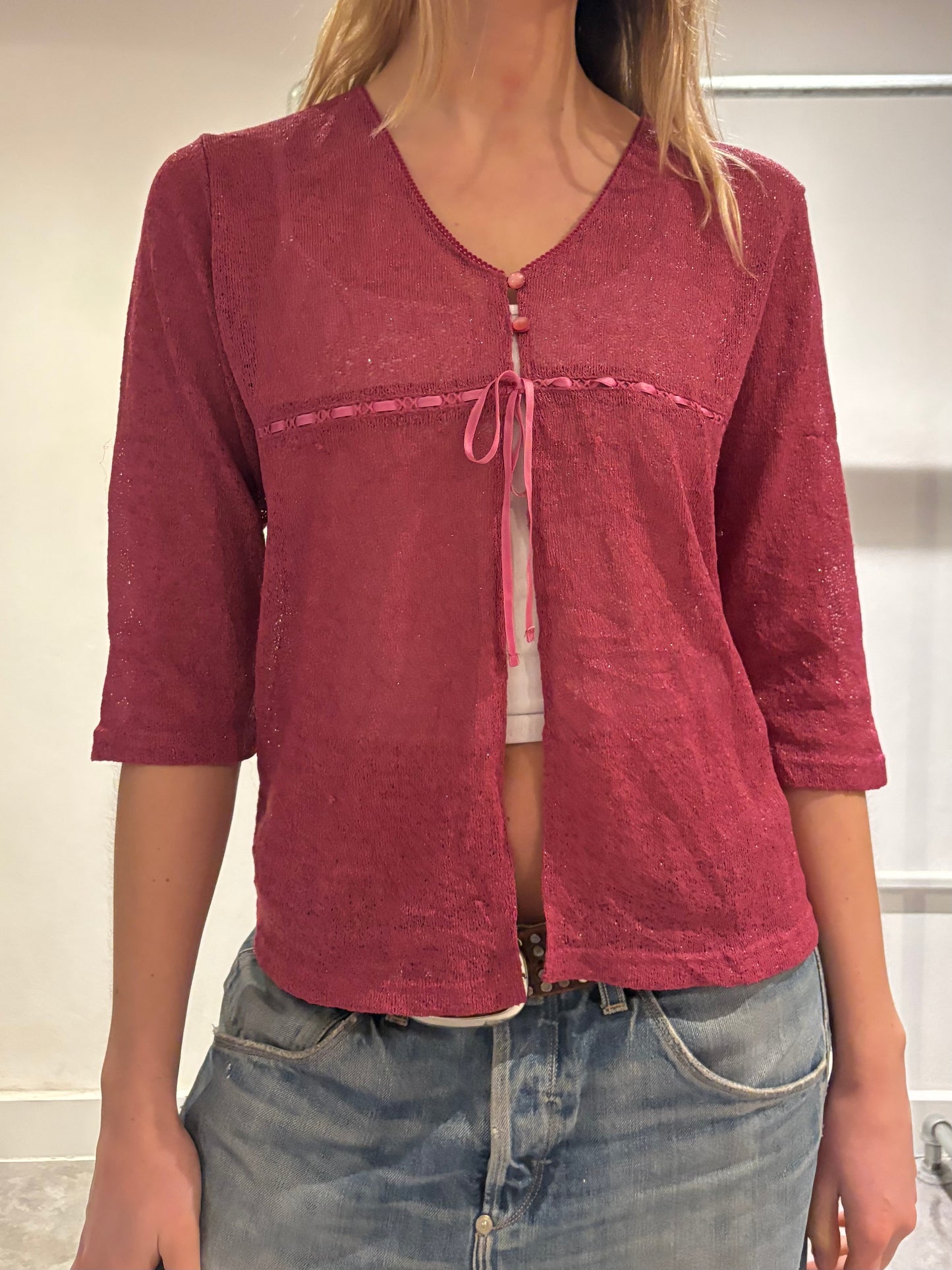 Fine Knit Cardigan