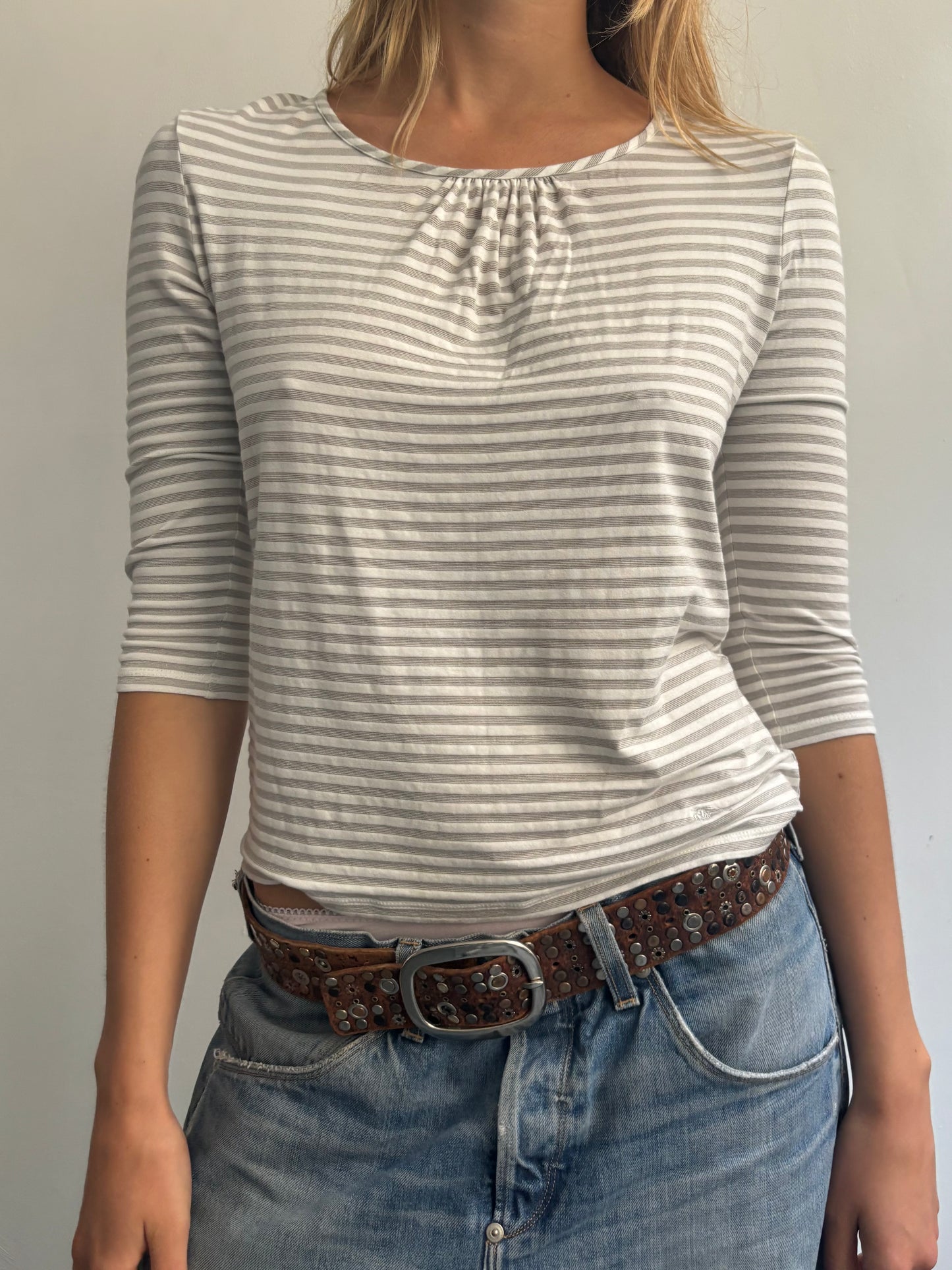 Burberry 3/4 Sleeve Tee