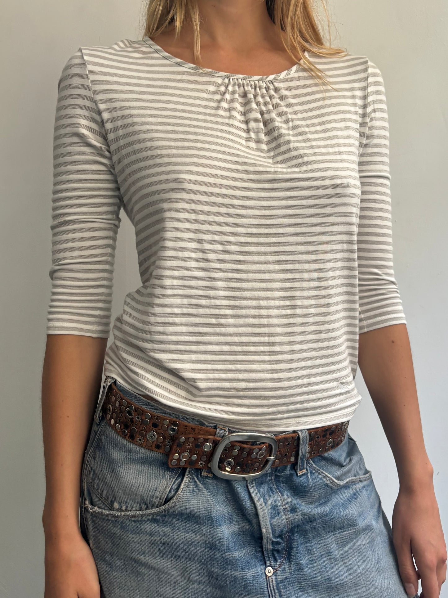 Burberry 3/4 Sleeve Tee