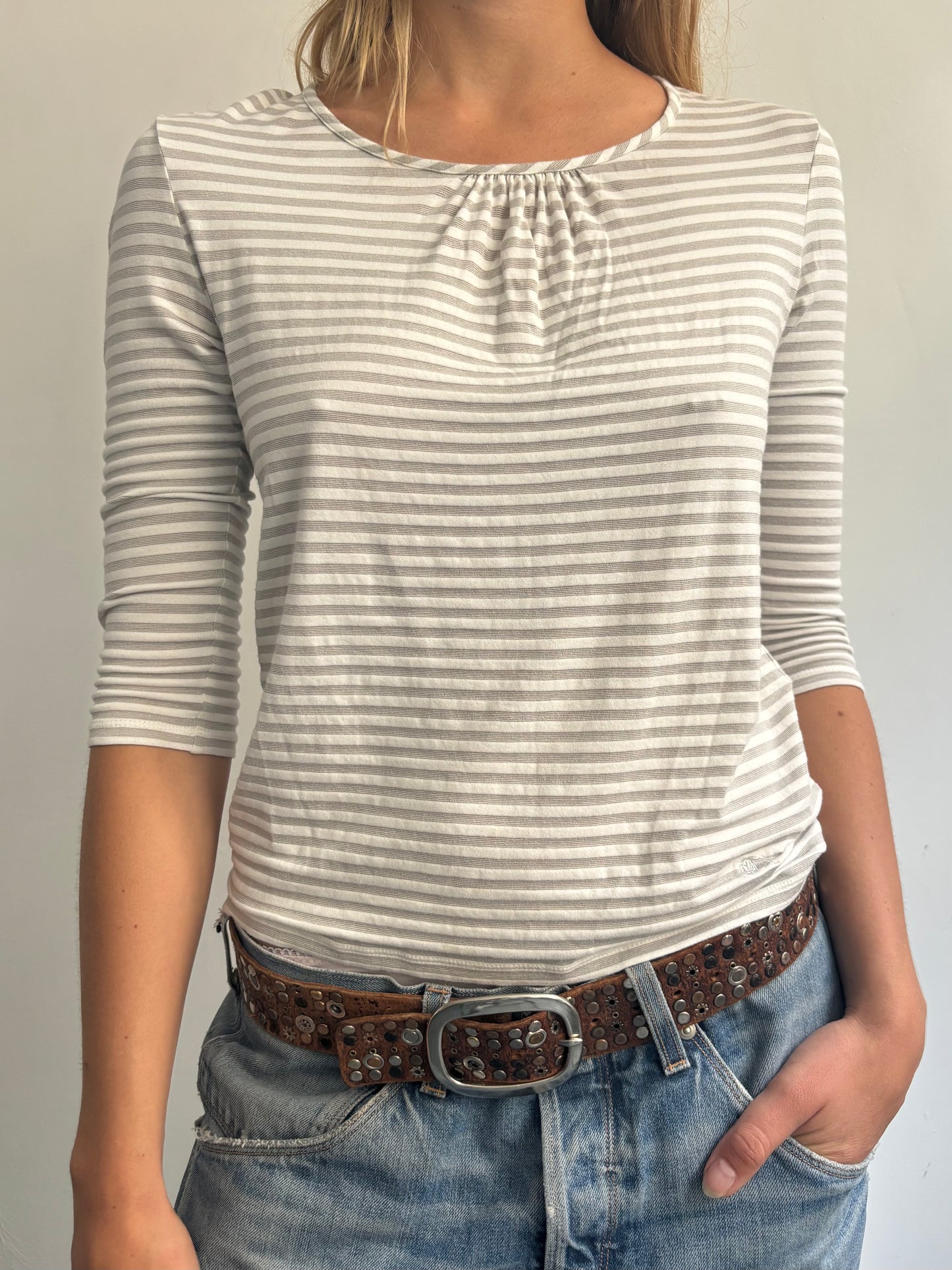 Burberry 3/4 Sleeve Tee