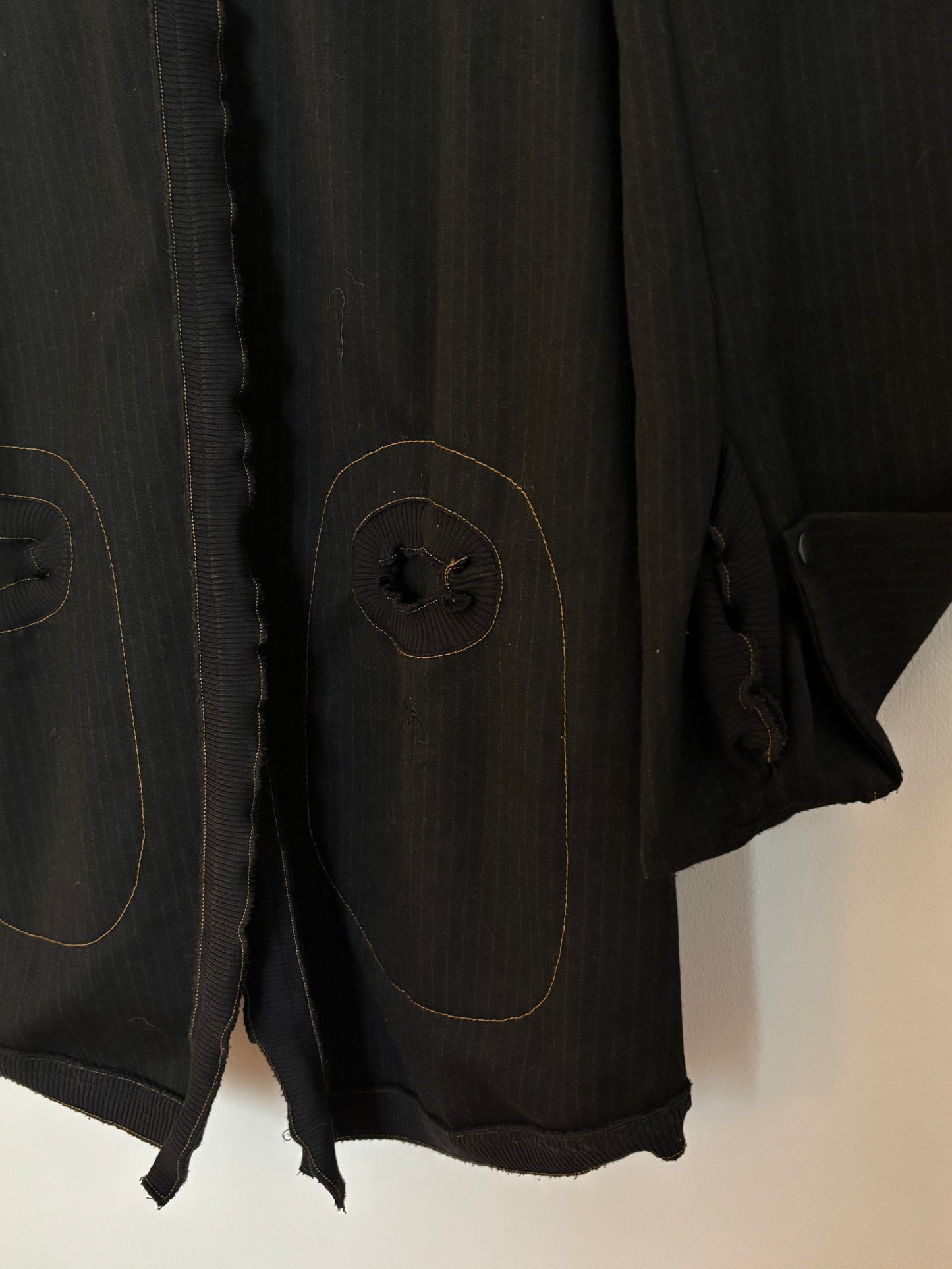 Cop Copine Pinstripe Duster Jacket