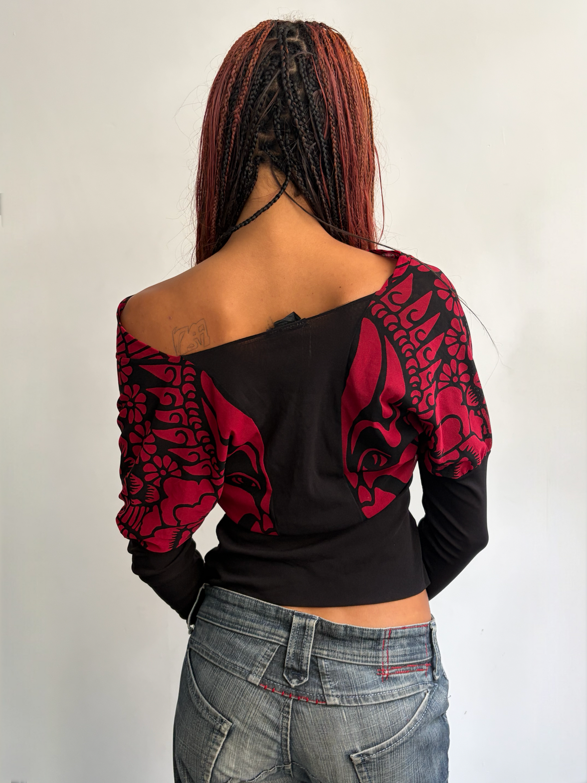 Vivienne Tam Mesh Blouse