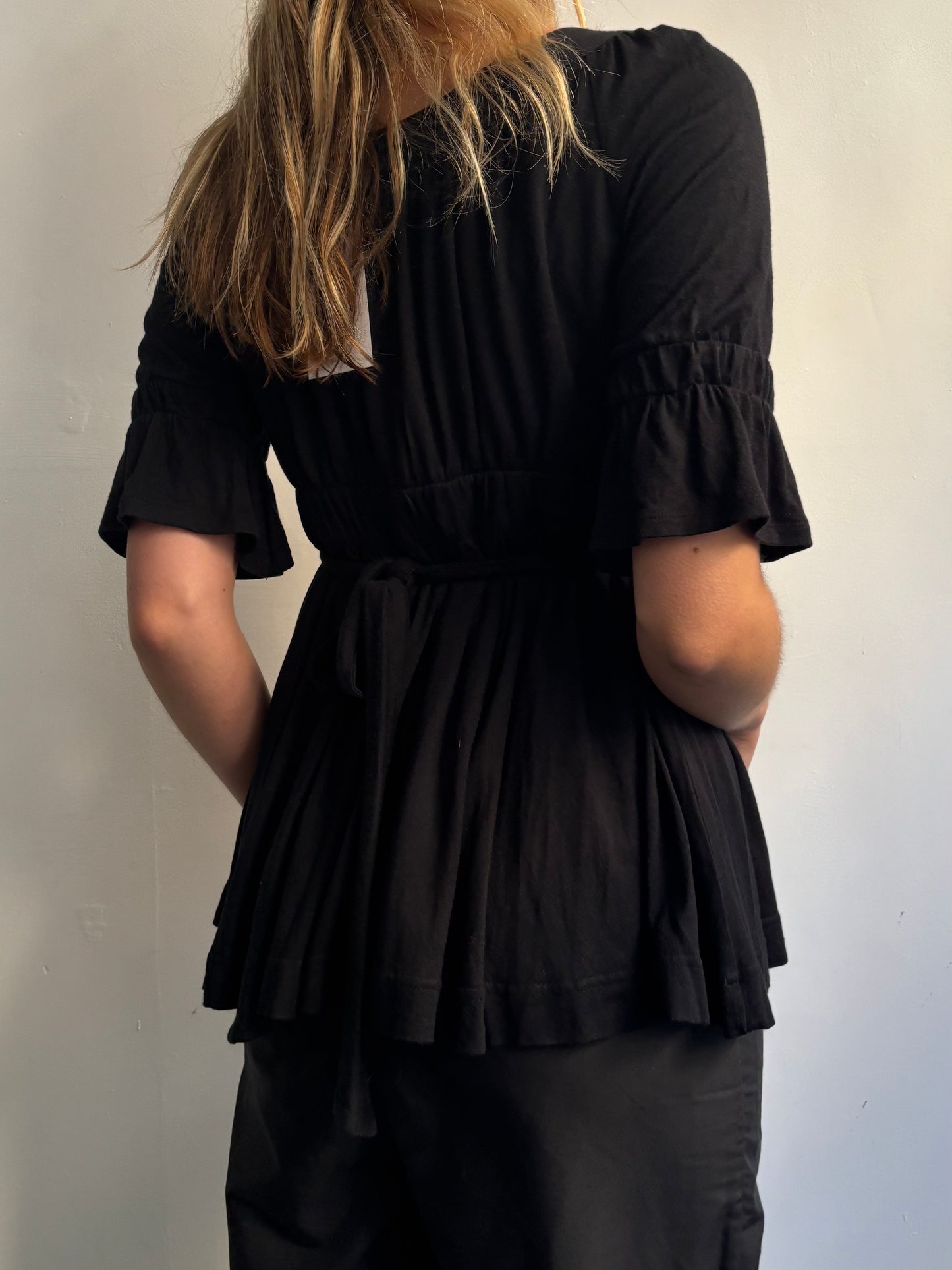 Burberry Black Blouse