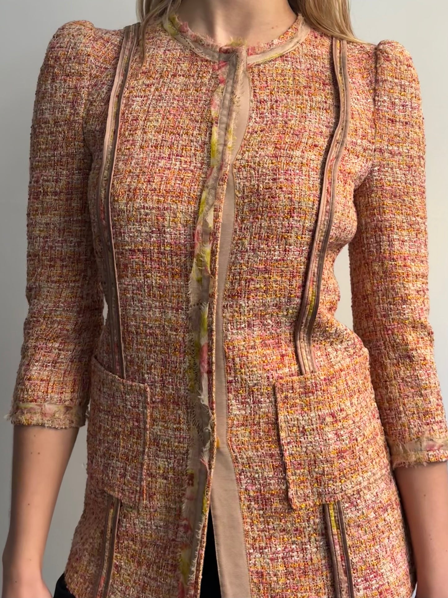 Cavalli Class Tweed Jacket