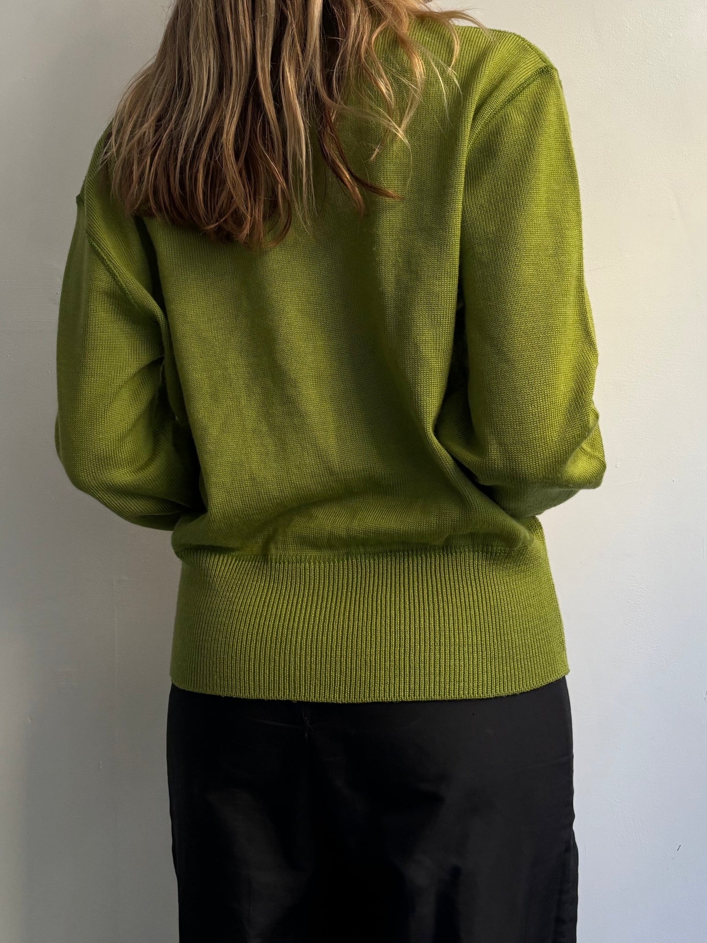 Junior Gaultier Green Cardigan