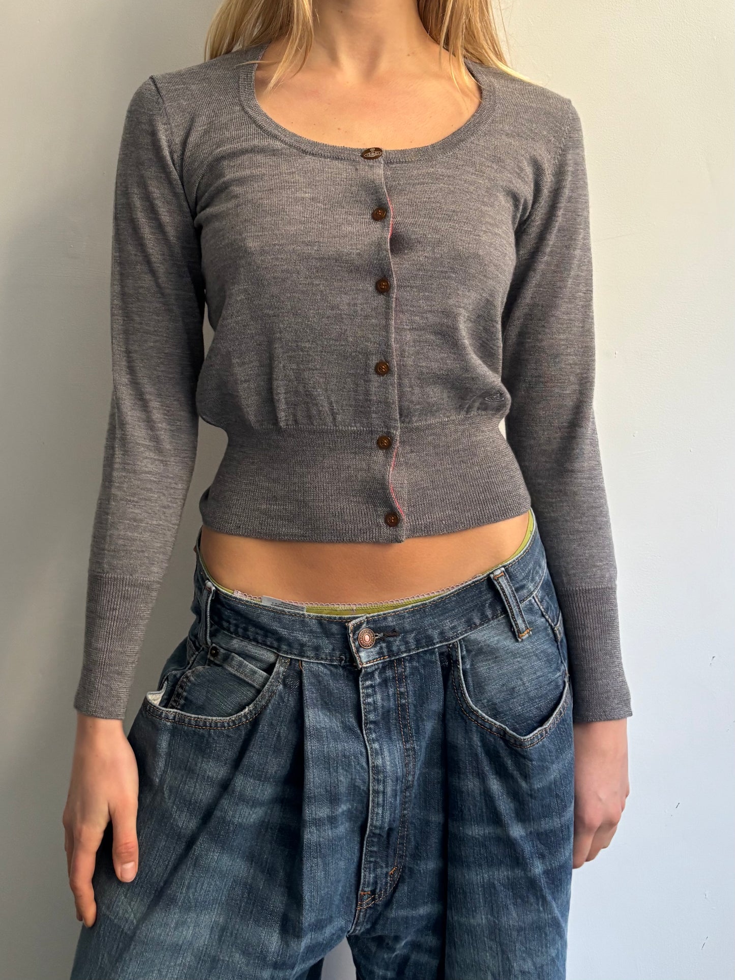 Vivienne Westwood Grey Cardigan