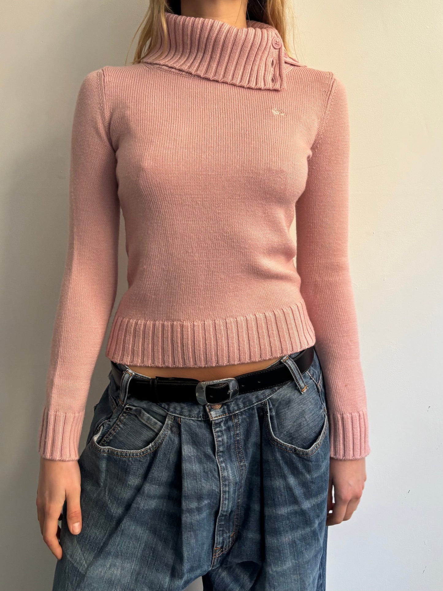 Pink Burberry Jumper