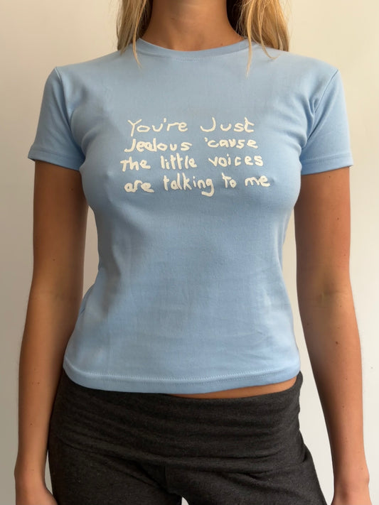 Baby Blue Vintage Baby Tee