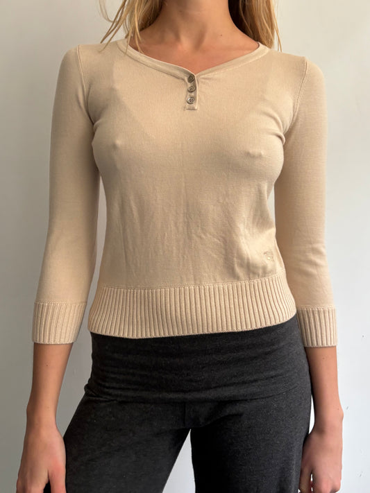 Burberry V Neck Jumper