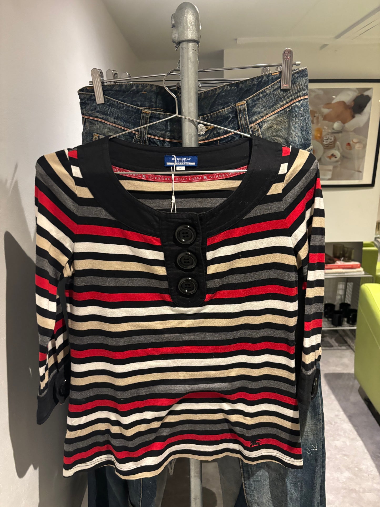 Burberry Stripe Top