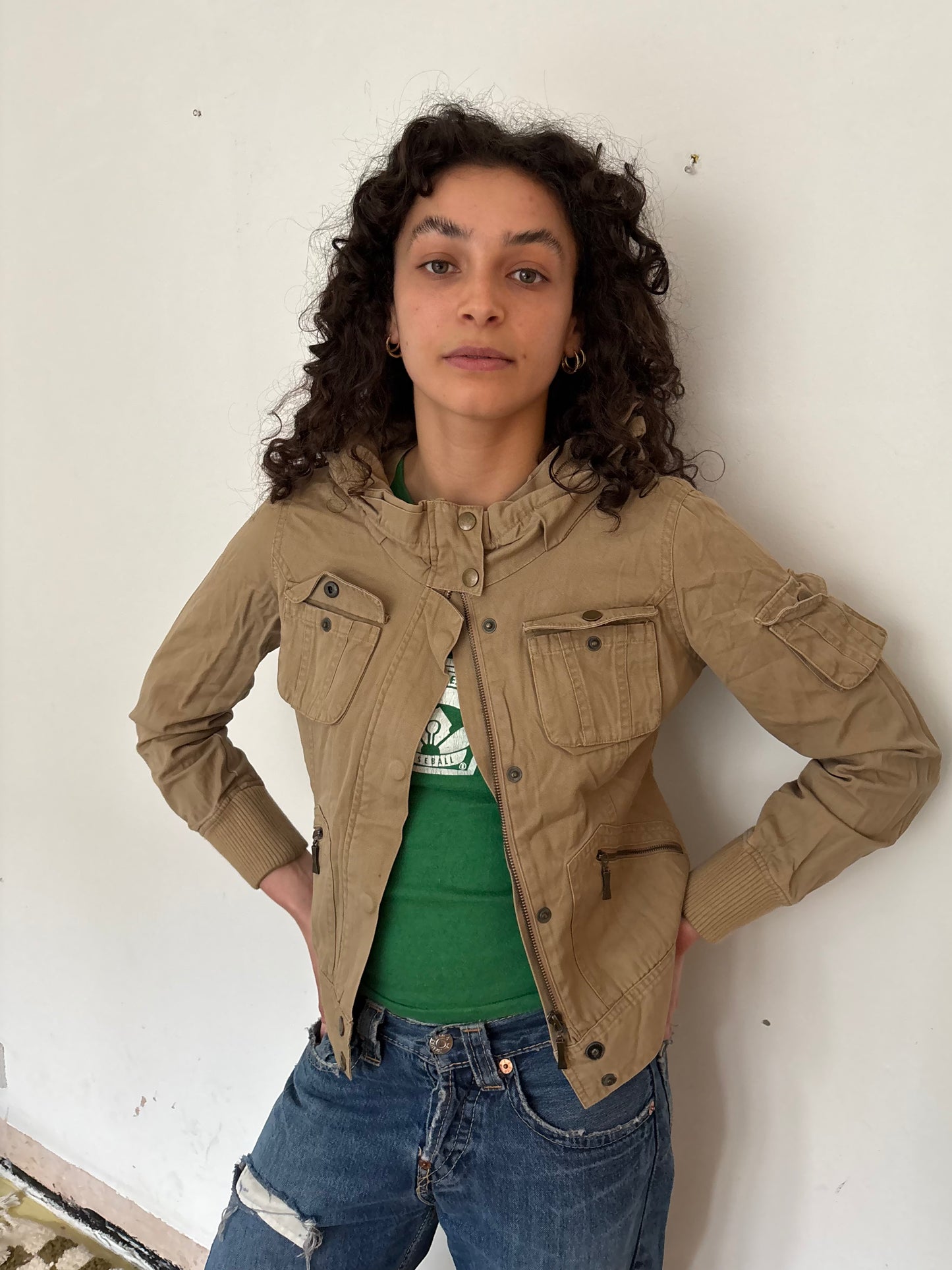 Fitted Cargo Jacket