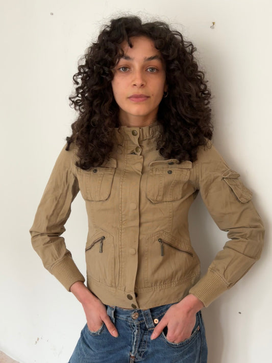Fitted Cargo Jacket