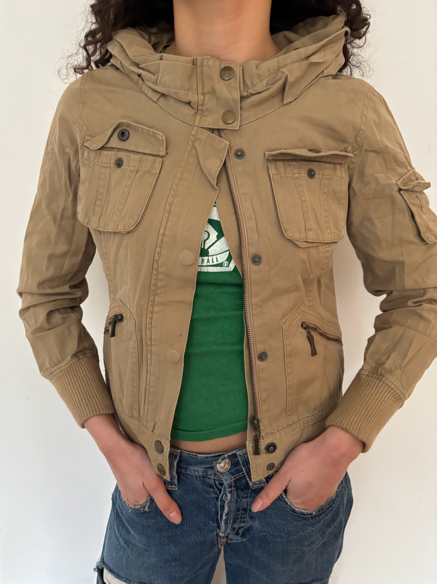 Fitted Cargo Jacket