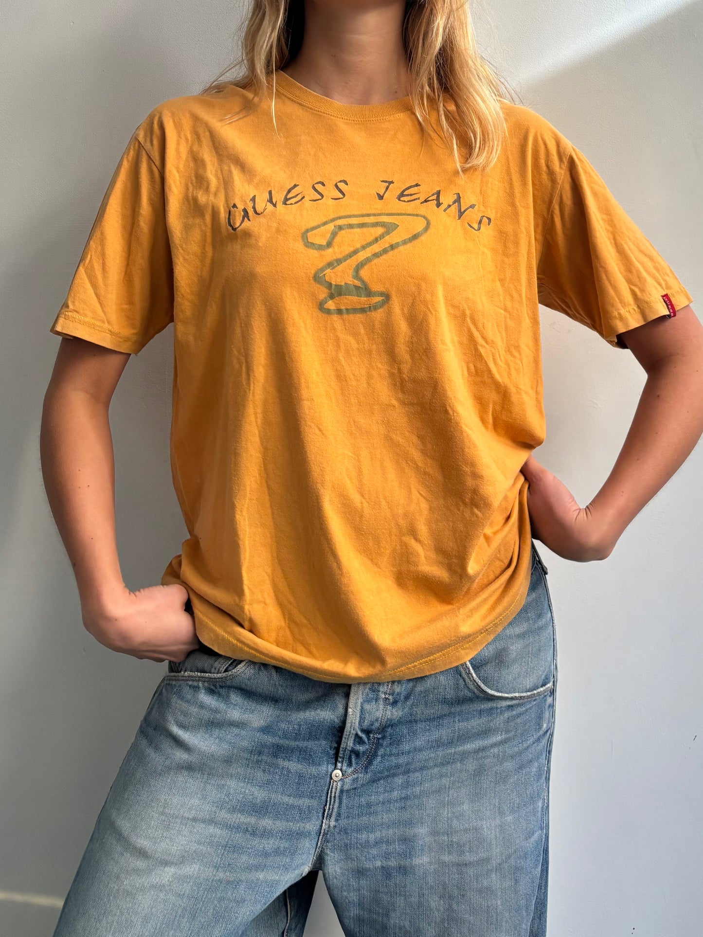 Guess Jeans Orange Tee