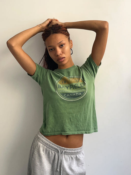 Green Graphic Tee