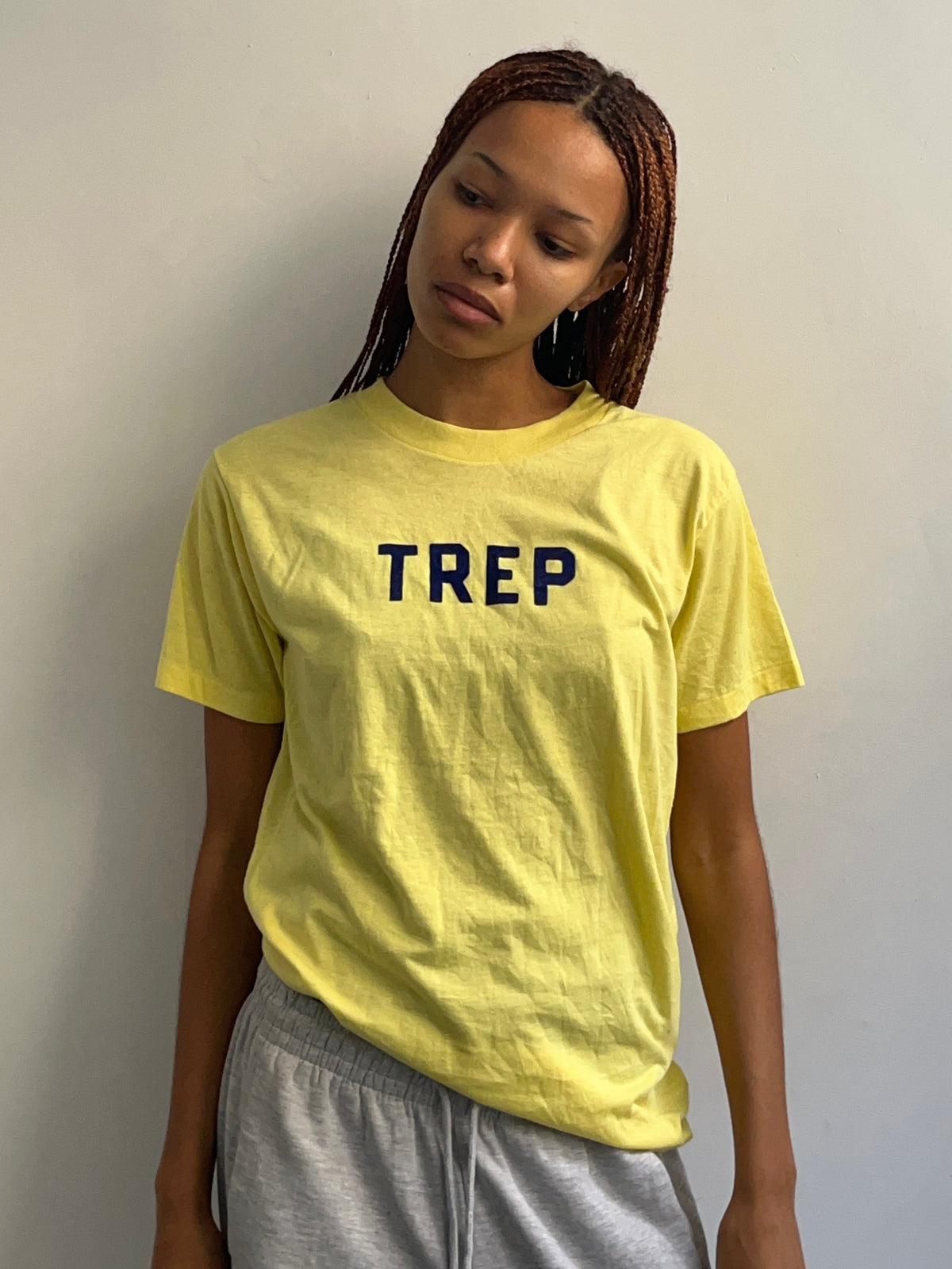Light Yellow Graphic Tee