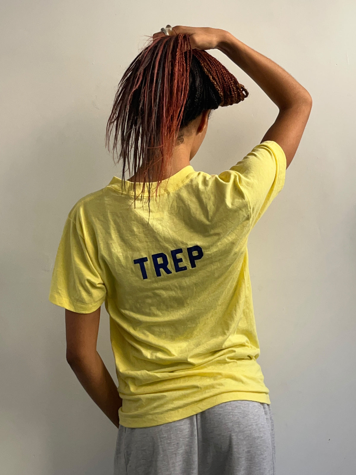 Light Yellow Graphic Tee
